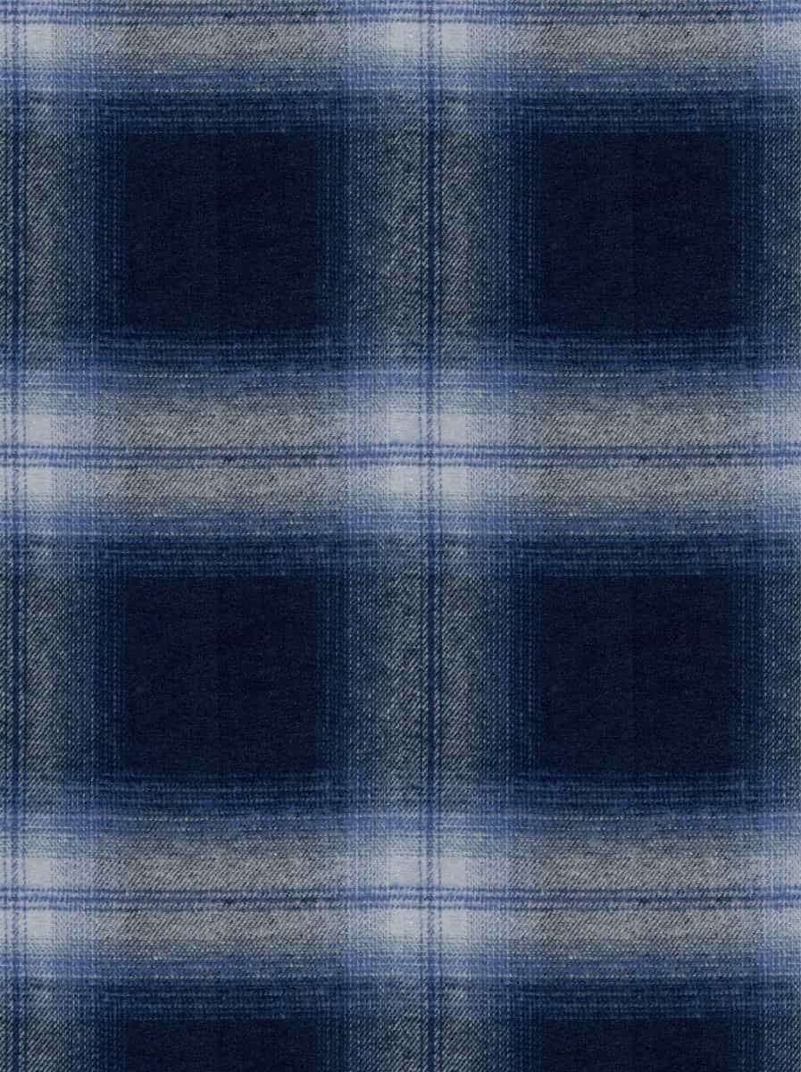 Yarn Dyed Twill Brushing Checks 7034 - Image 1