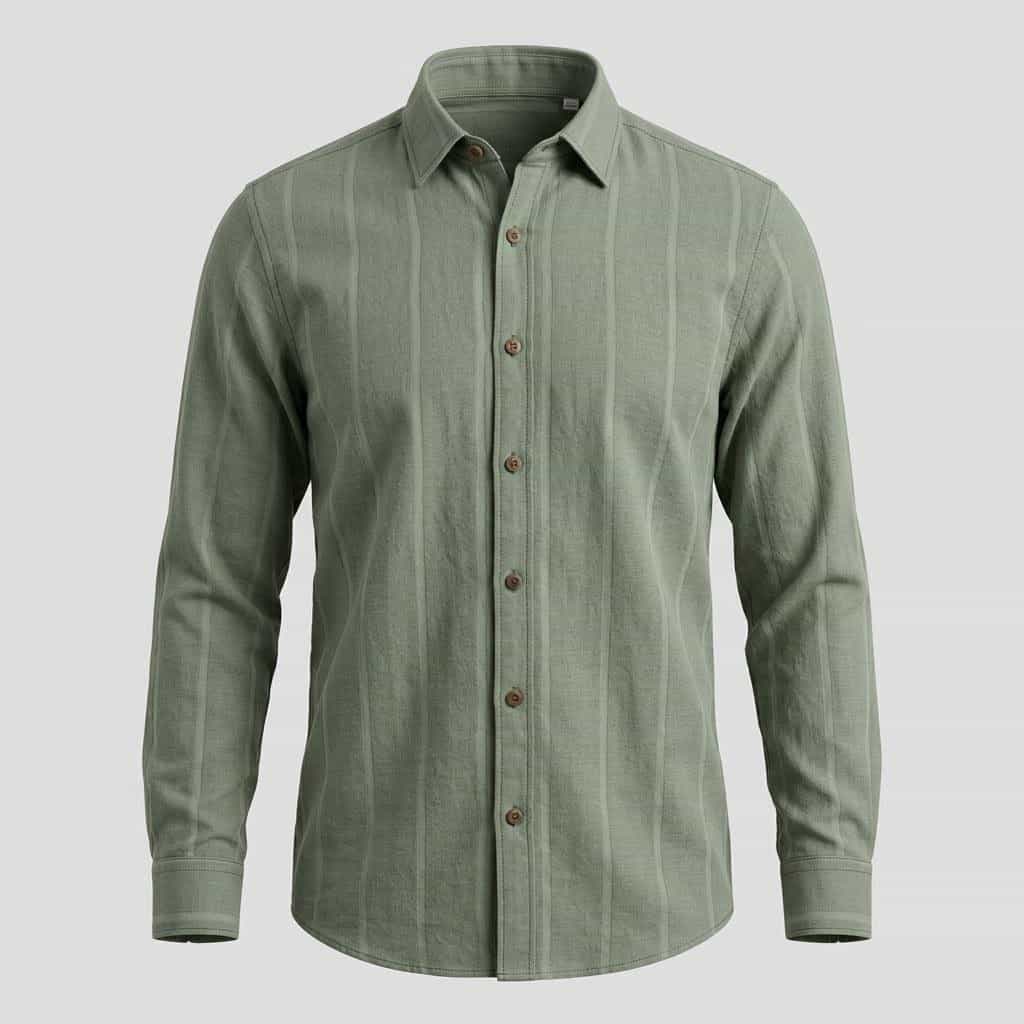 Piece Dyed Double Cloth Stripe 9027K - Image 5