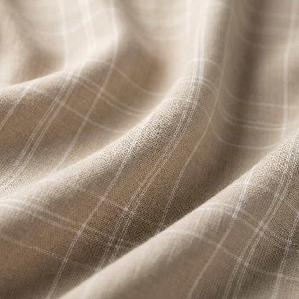 Yarn Dyed Lyocell Poly Dobby Checks 9057A - Image 3