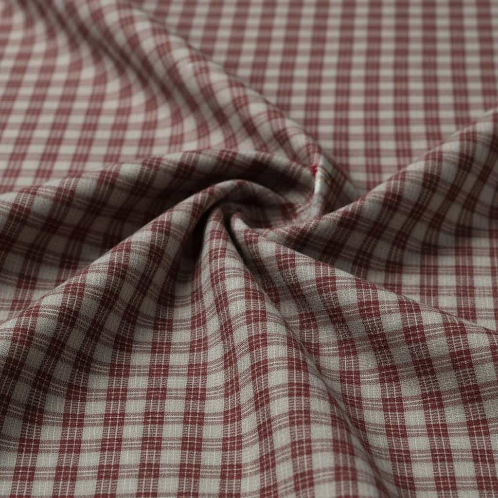 Yarn Dyed Dobby Checks 9081B - Image 3