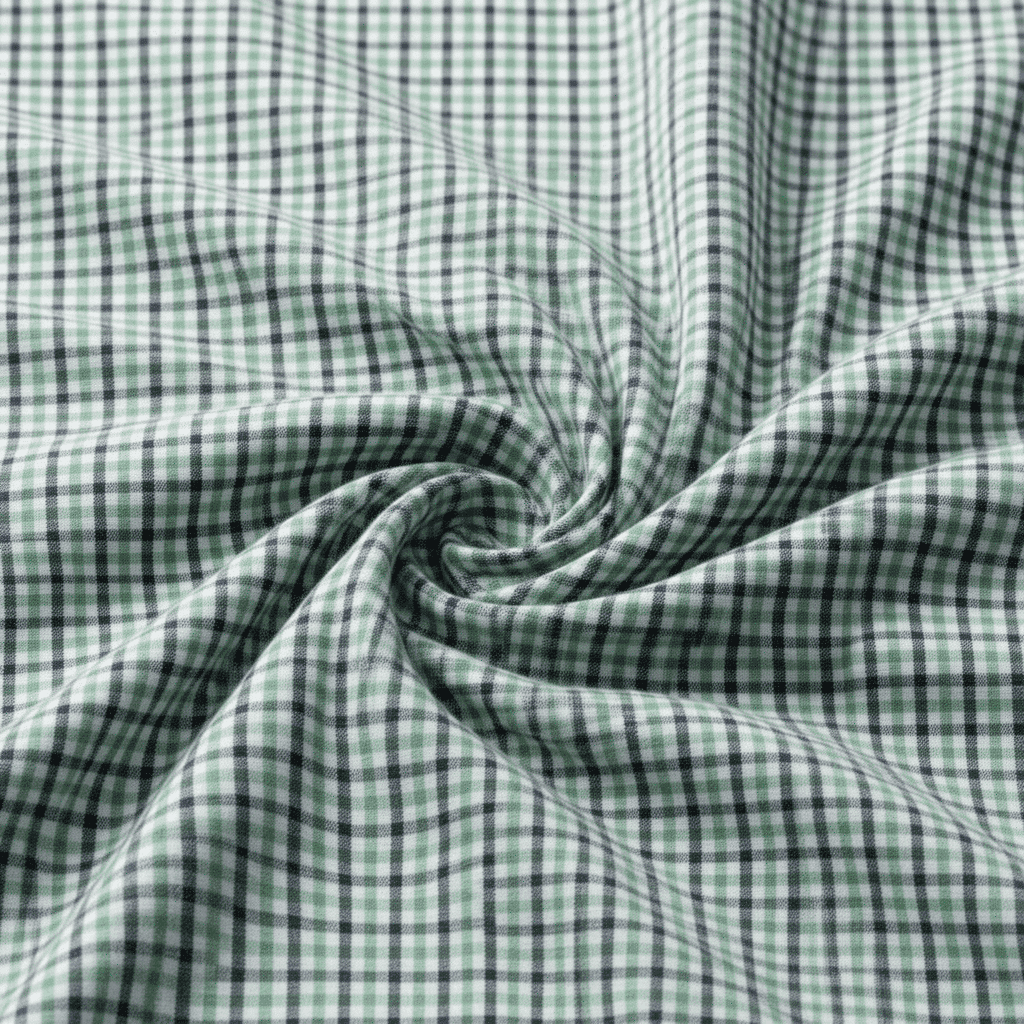 Poplin Gingham Checks 1006E - Image 3