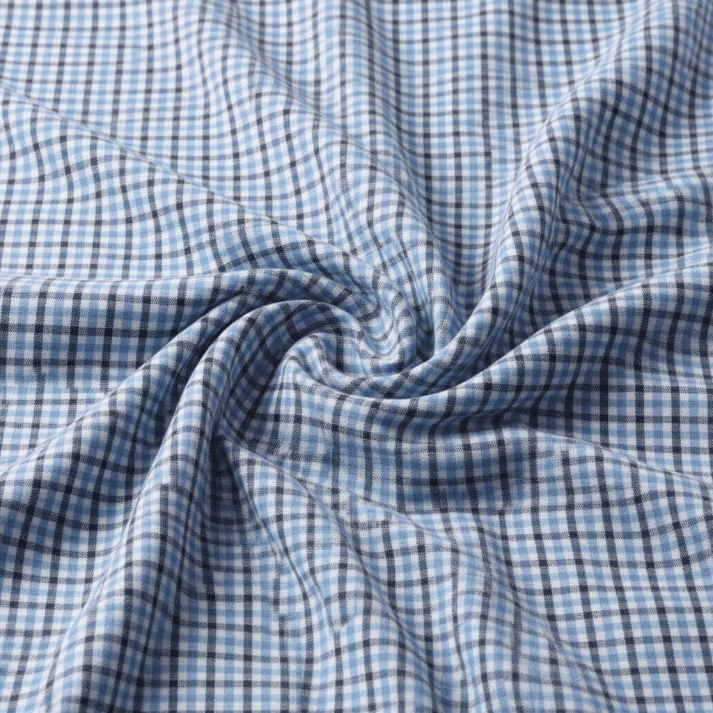 Poplin Gingham Checks 1006F - Image 3