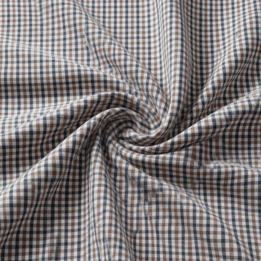 Poplin Gingham Checks 1006H - Image 3