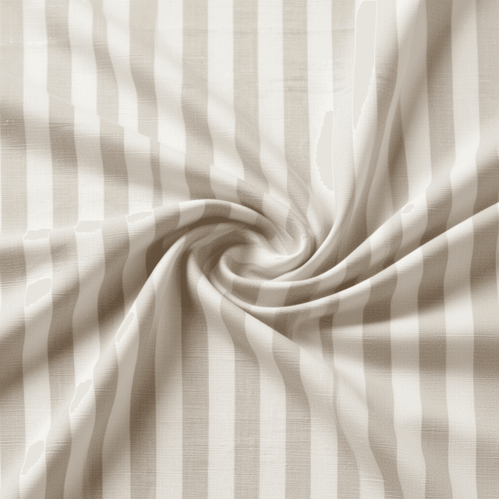 Yarn Dyed Cotton Linen Stripe 15001B - Image 3