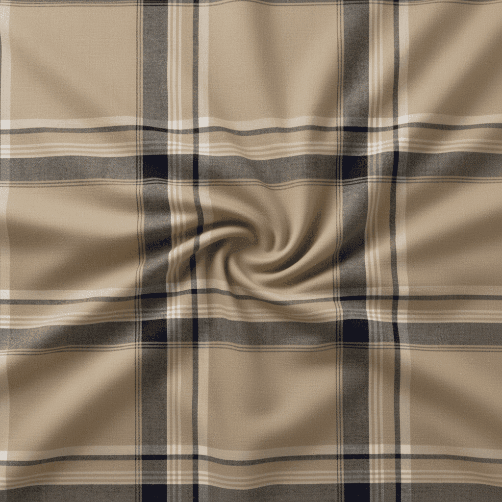50s Poplin Checks 6038A - Image 2