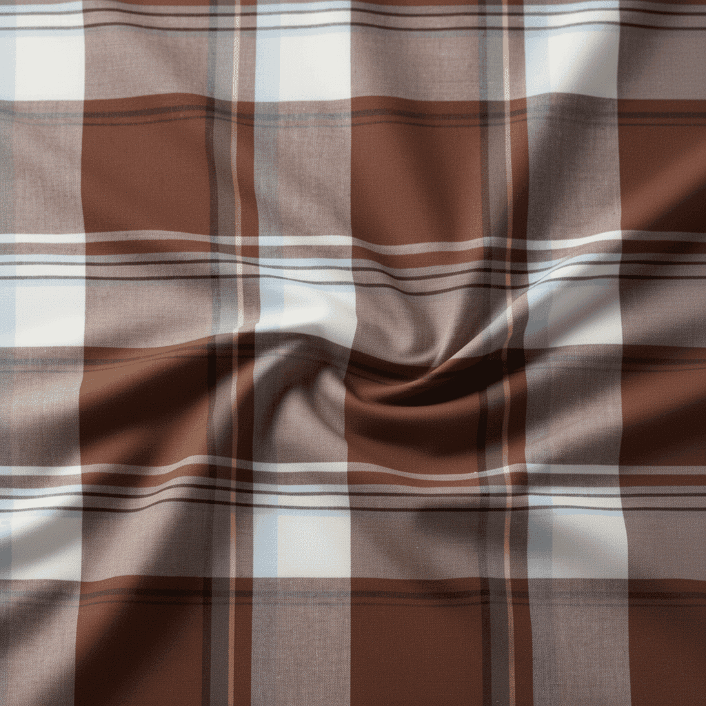50s Poplin Checks 6040A - Image 3