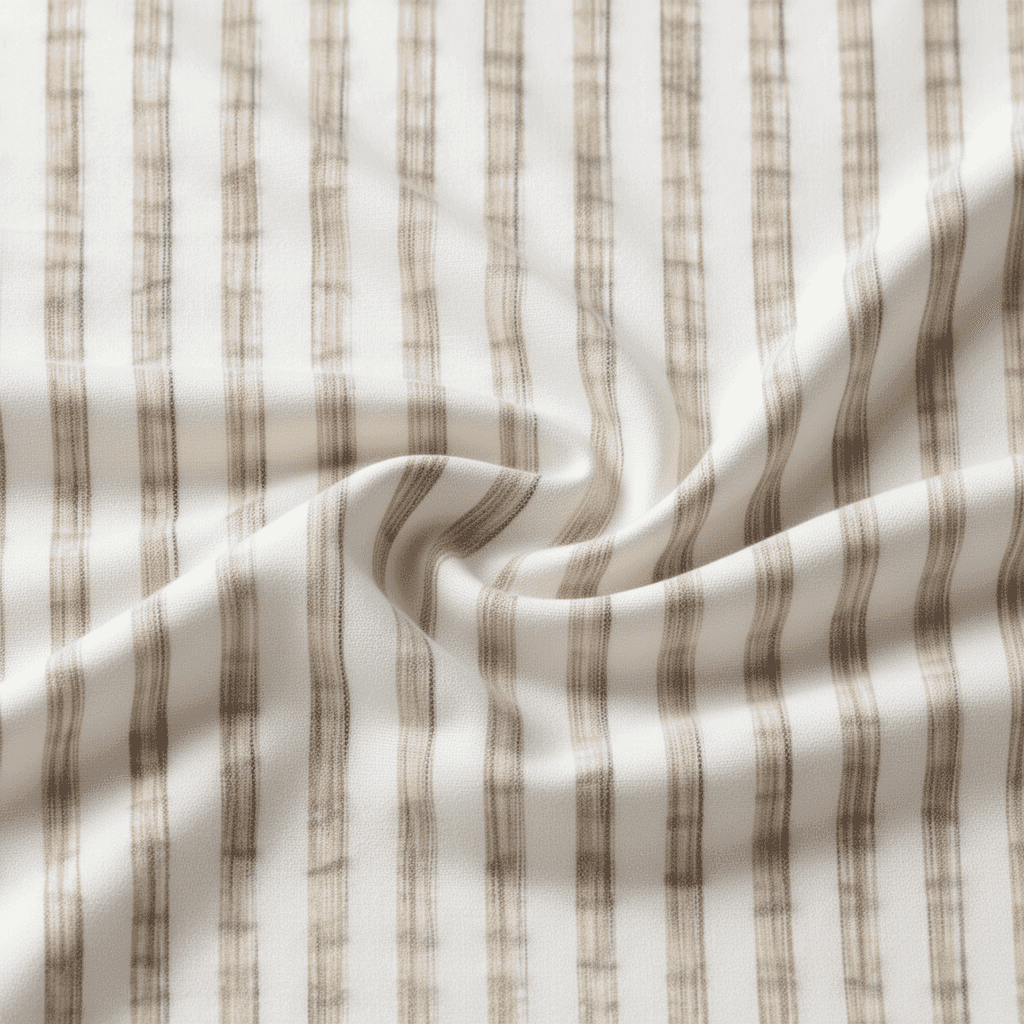 Cotton Poly Space Dyed Stripe 9096A - Image 3