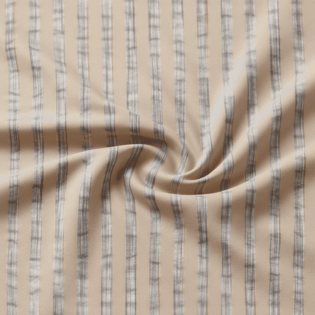 Cotton Poly Space Dyed Stripe 9096B - Image 3