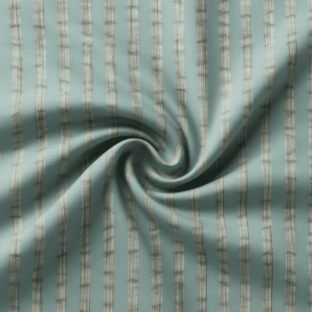 Cotton Poly Space Dyed Stripe 9096D - Image 3