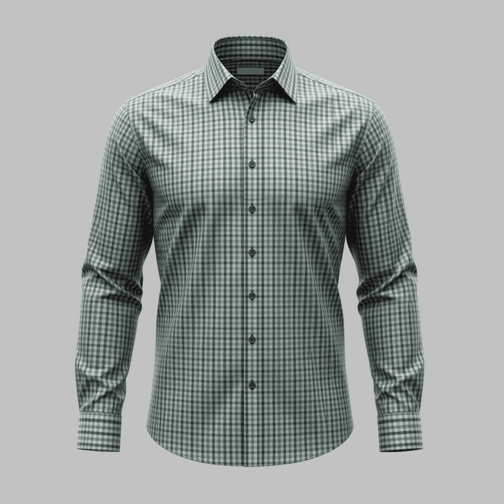 Poplin Gingham Checks 1006E - Image 5