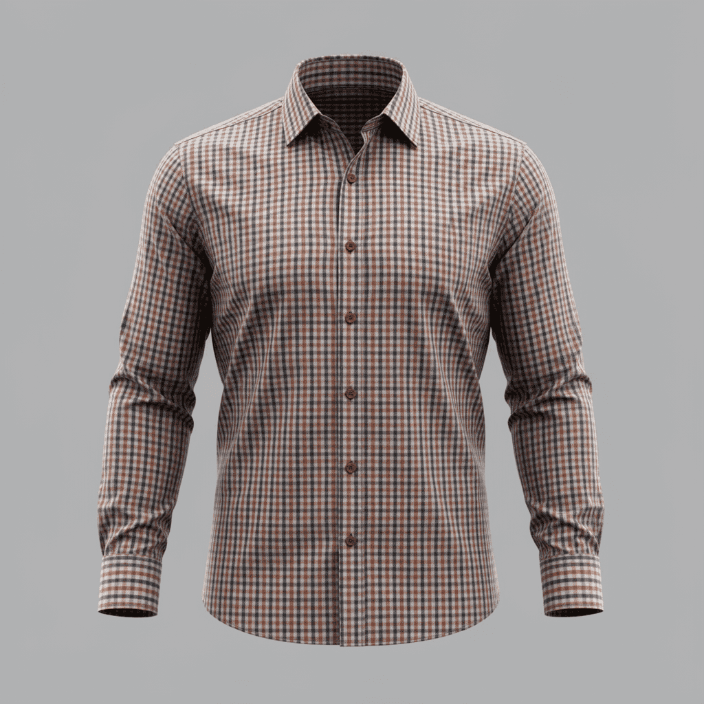 Poplin Gingham Checks 1006G - Image 5