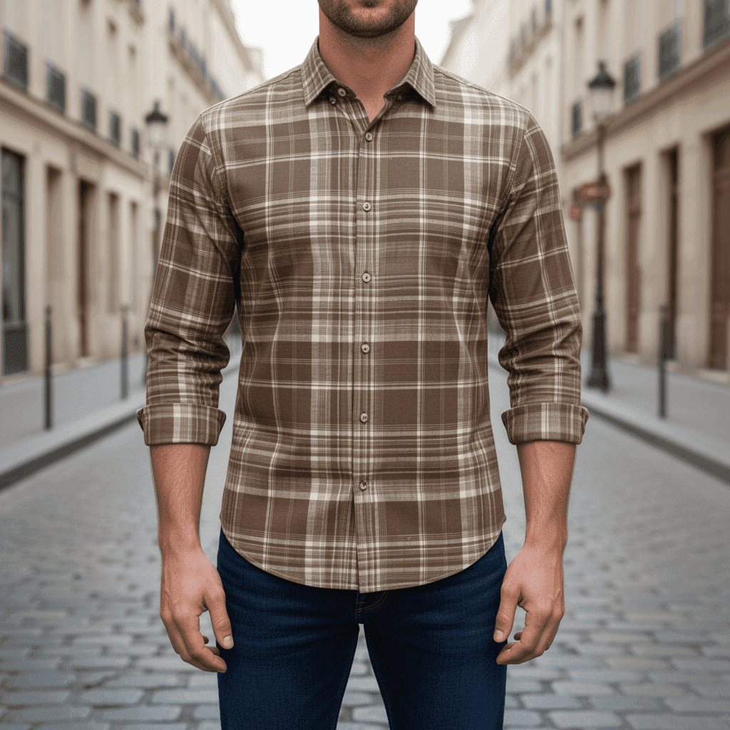 Slub Plain Checks 10049C - Image 2