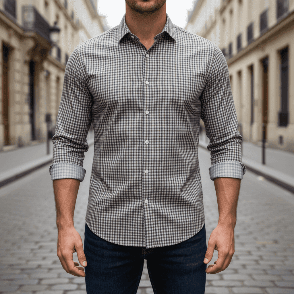 Poplin Gingham Checks 1006H - Image 2