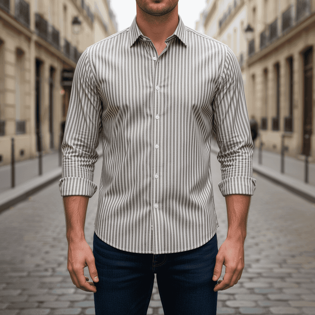 Matt Gingham Stripes 2081H - Image 2