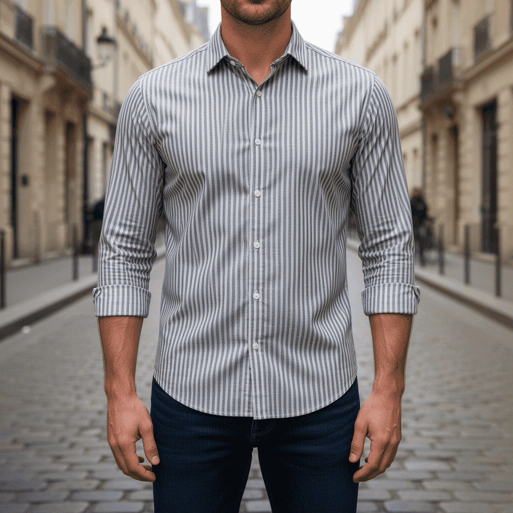 Oxford Gingham Stripes 2581I - Image 2