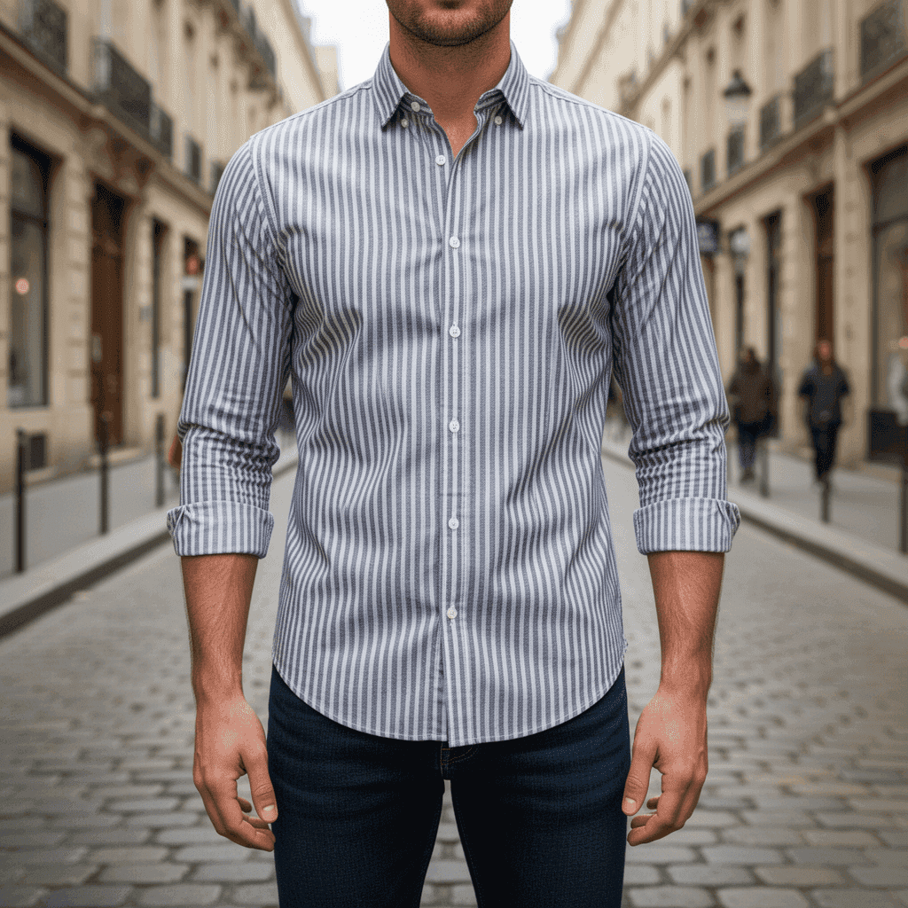 Matt Gingham Stripes 2081I - Image 2