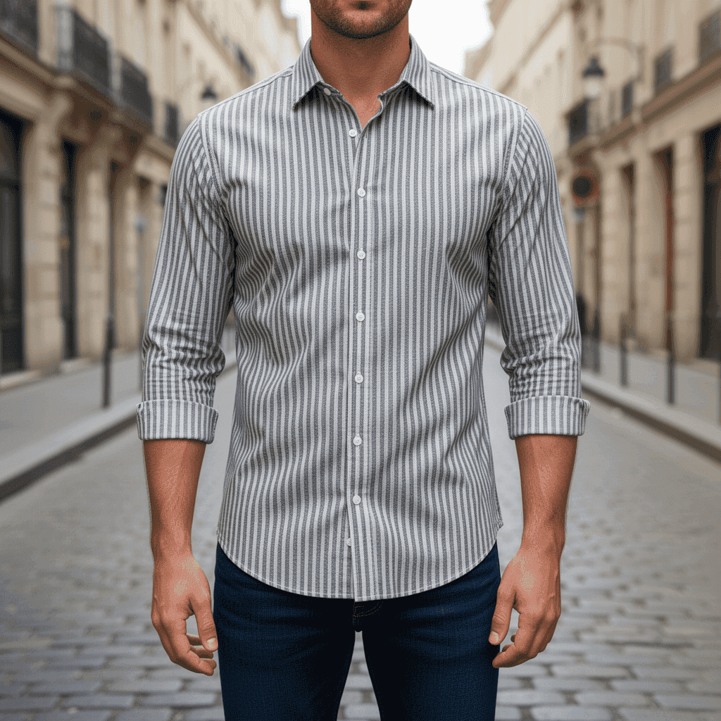Matt Gingham Stripes 2081J - Image 2