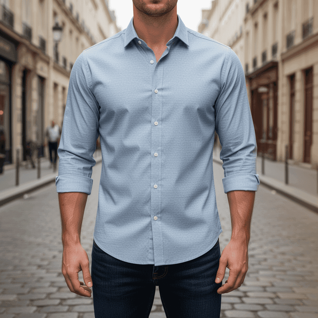 Oxford Chambray 9001W - Image 2