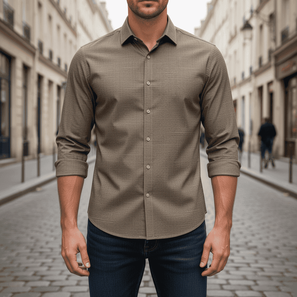 Oxford Slub Lycra 9111E - Image 2