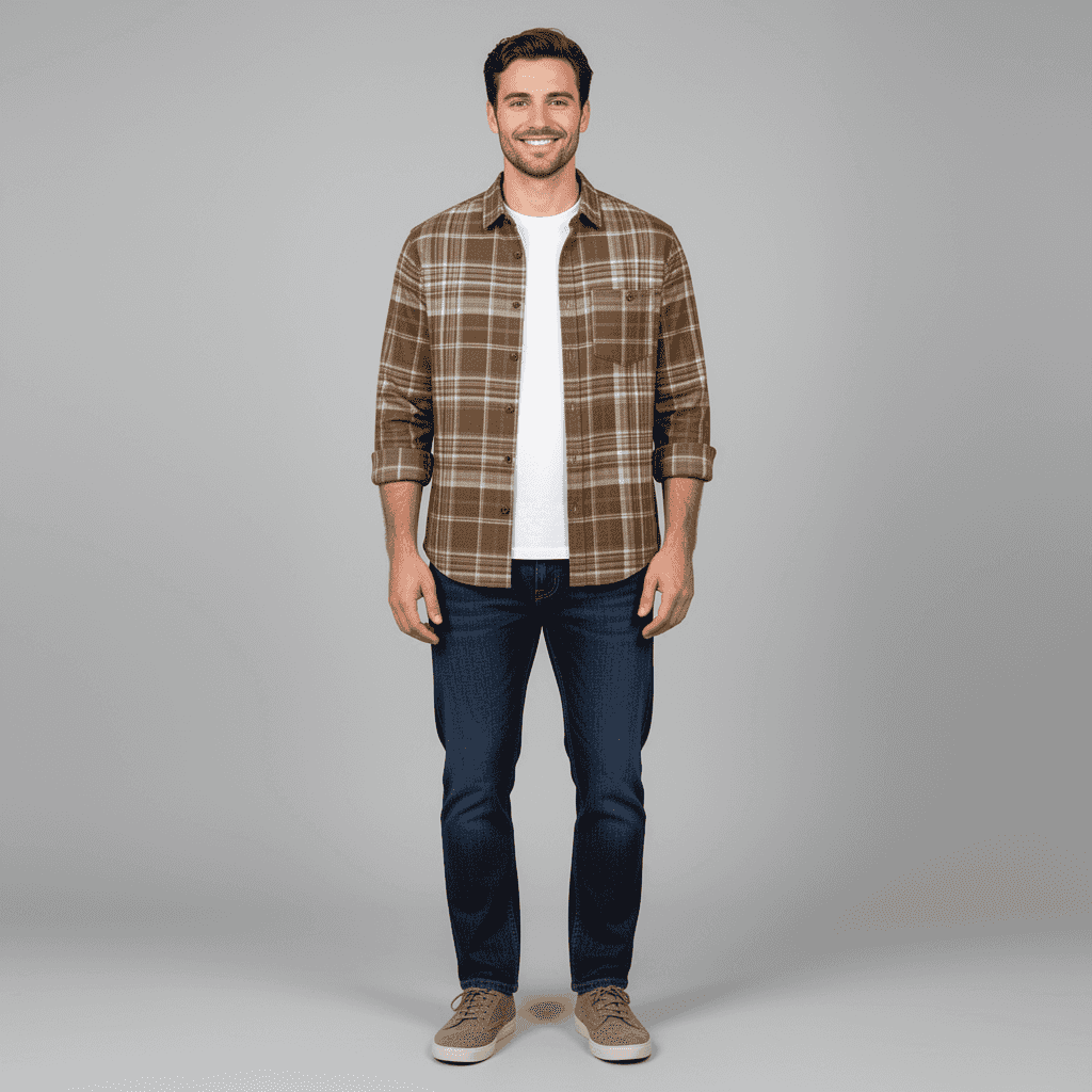 Slub Plain Checks 10049C - Image 4