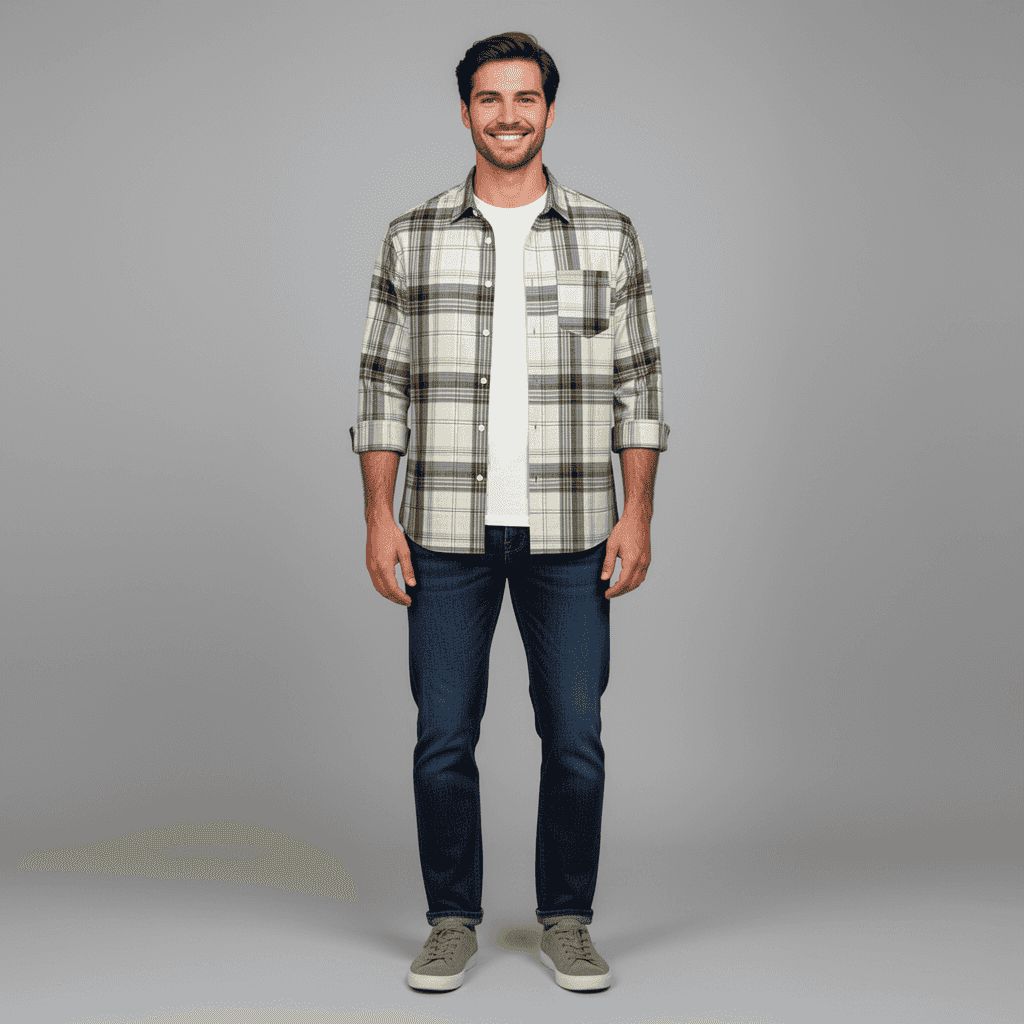 Slub Plain Checks 10052A - Image 4