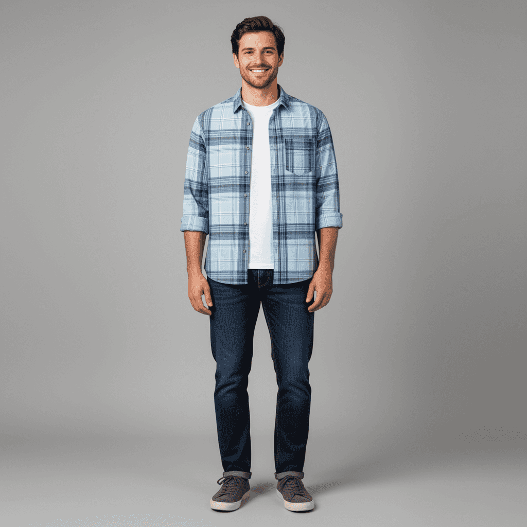 Slub Plain Checks 10052B - Image 3
