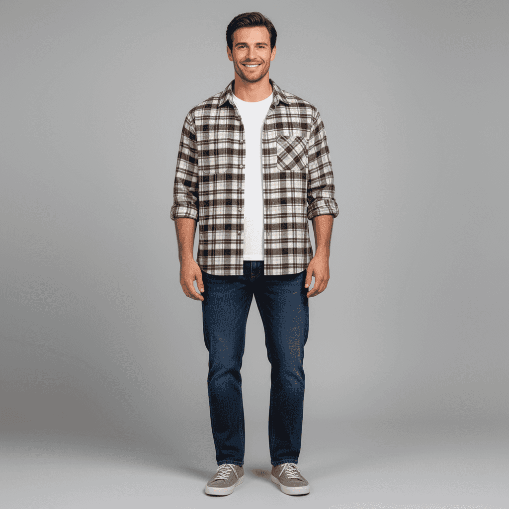 Grindle Twill Brushed Checks 20009A - Image 3