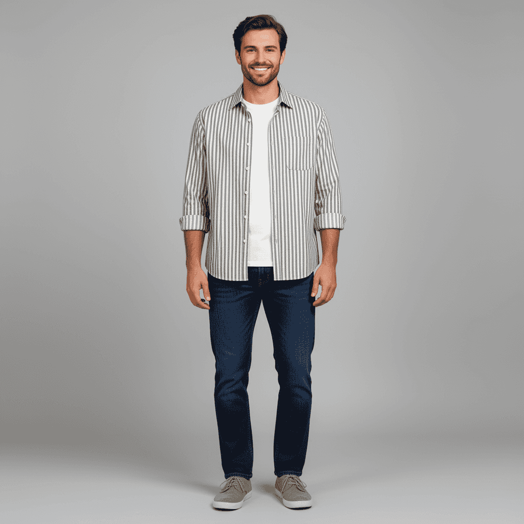 Matt Gingham Stripes 2081H - Image 3