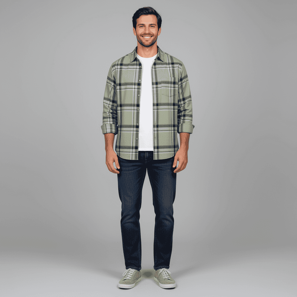 50s Poplin Checks 6038B - Image 4