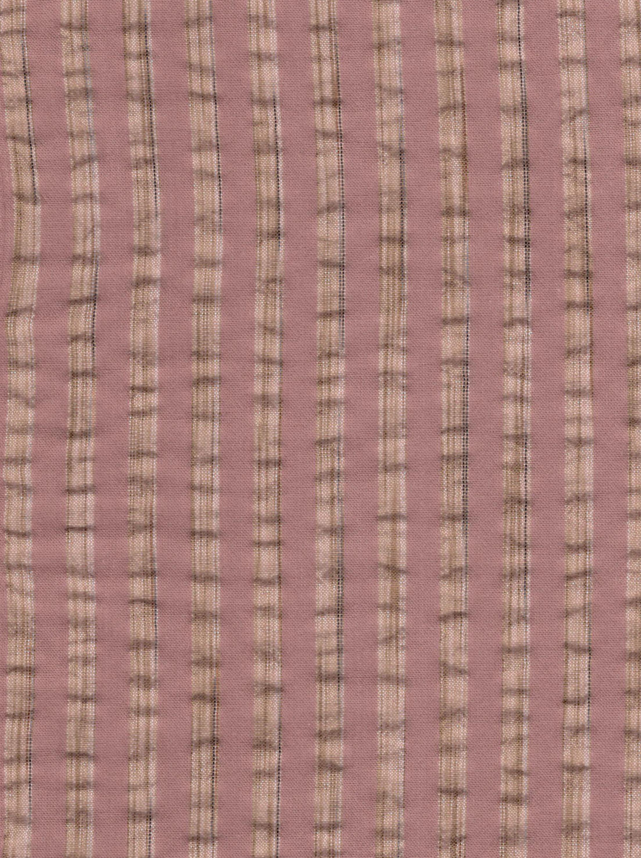 Cotton Poly Space Dyed Stripe