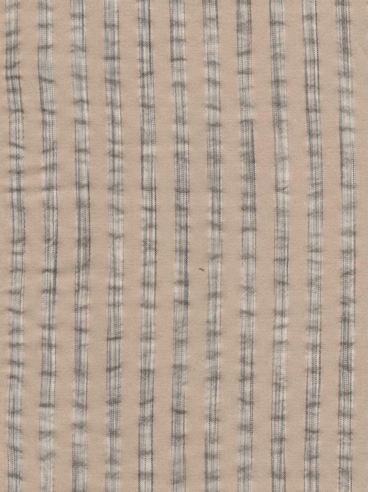 Cotton Poly Space Dyed Stripe 9096B
