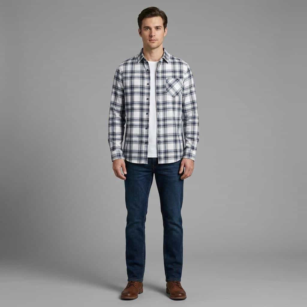 Yarn Dyed Twill Checks 25012A - Image 4