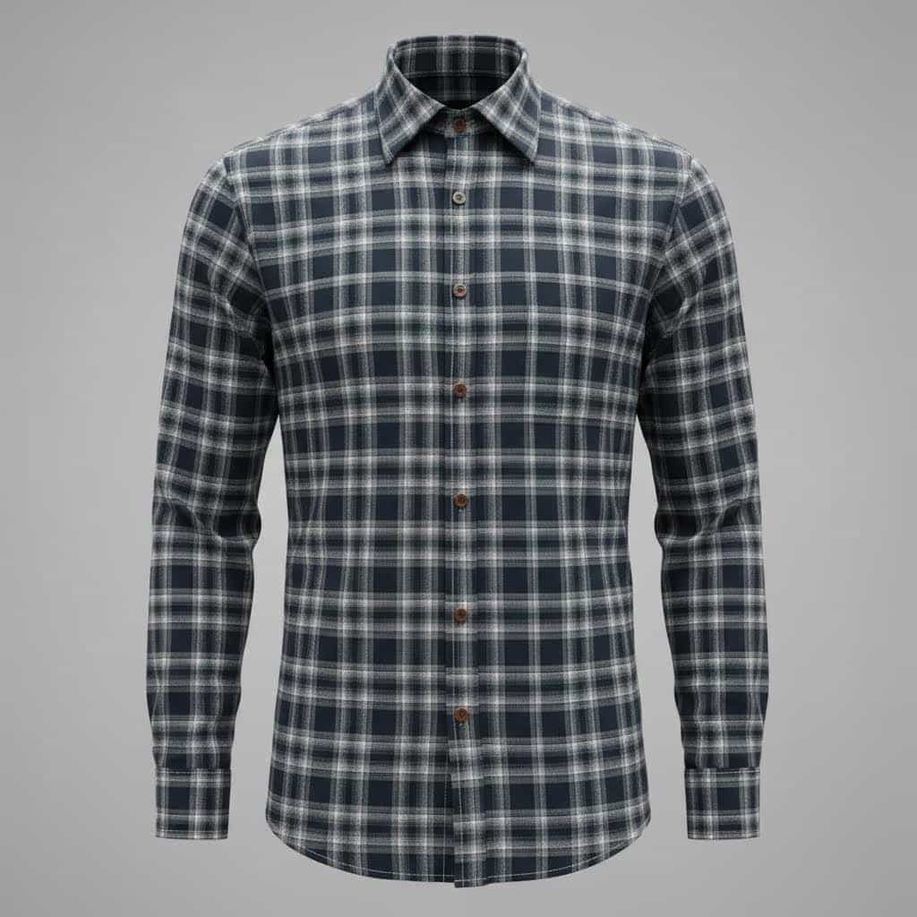 Yarn Dyed Twill Checks 25012B - Image 5