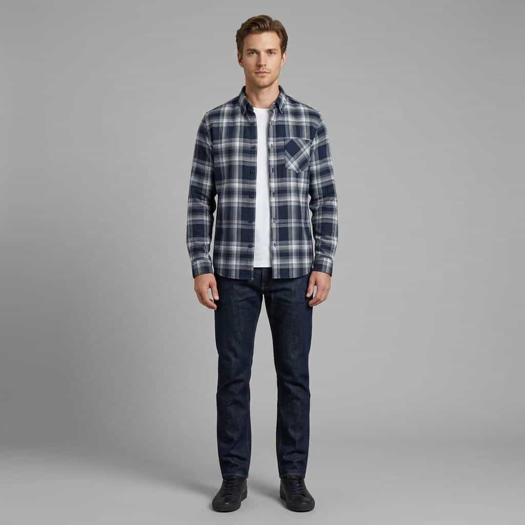 Yarn Dyed Twill Checks 25012B - Image 4