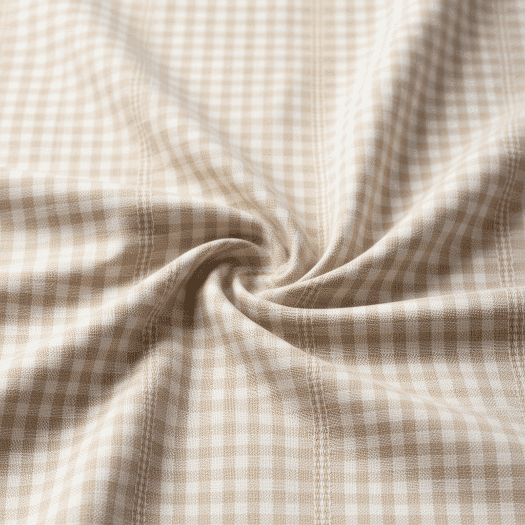 Yarn Dyed Gingham Dobby Checks 9078A - Image 2