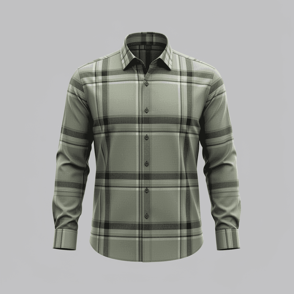 50s Poplin Checks 6038B - Image 5